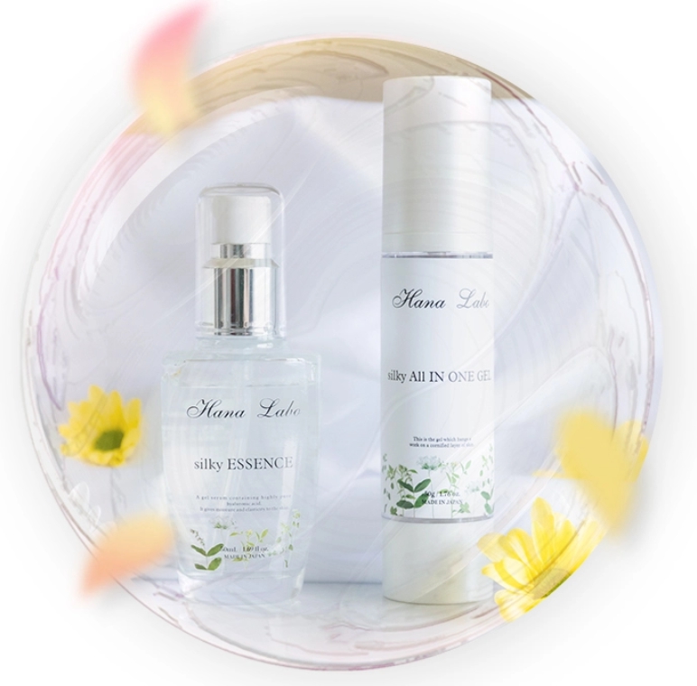 ハナラボ クレンジングミルク＋オールインワンジェル HANA LABO